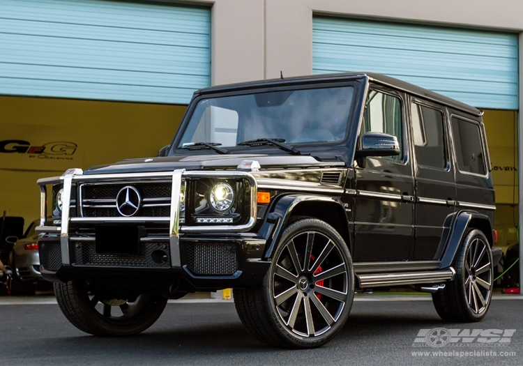 photo 1 Mercedes-Benz G-Class custom wheels Gianelle Santoneo 24x, ET , tire size X R24. x ET 