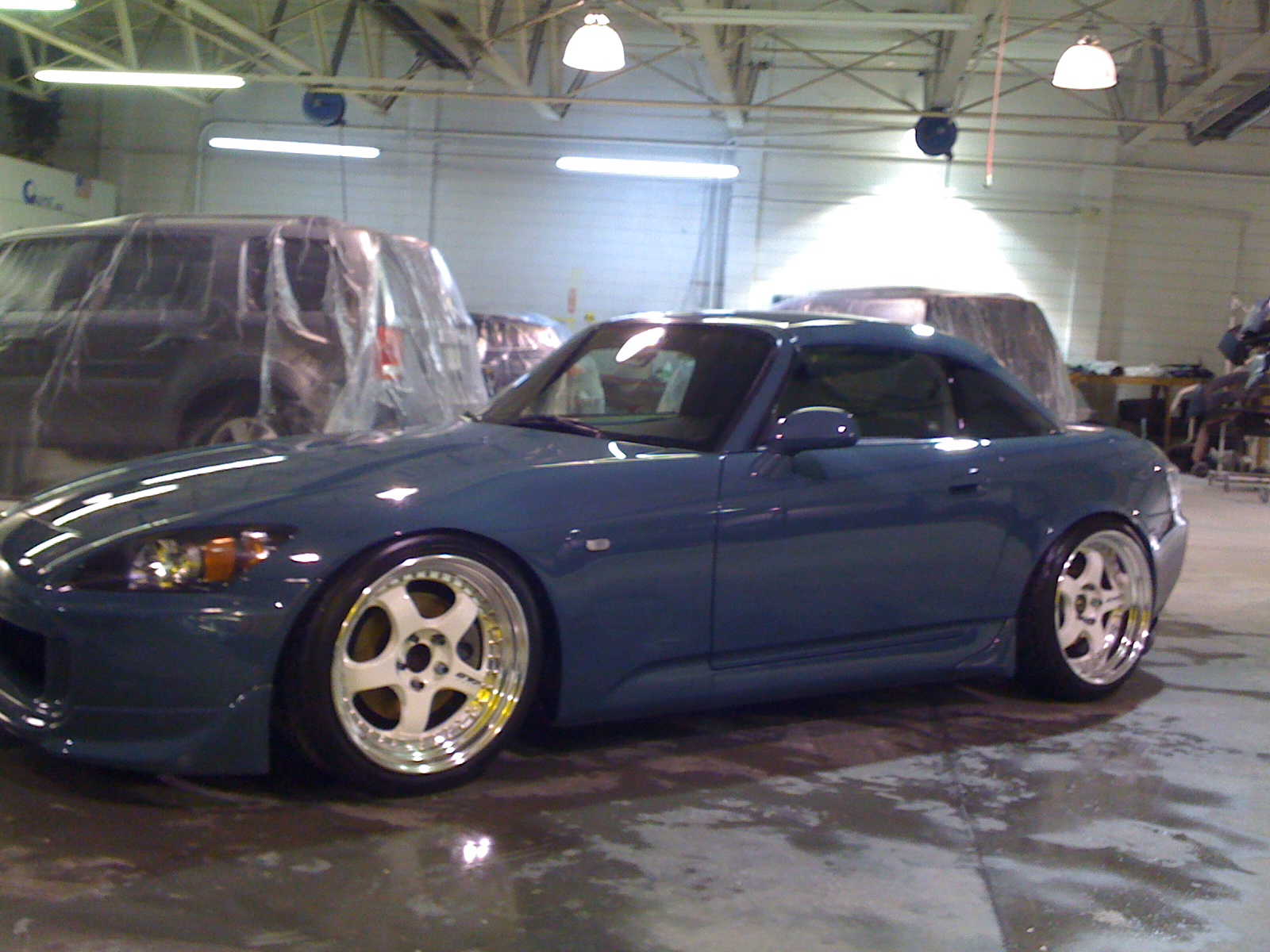 photo 5 Honda S2000 custom wheels WORK MEISTERS 18x9.5, ET +37, tire size 225/40 R18. 18x10.5 ET+37 255/35 R18