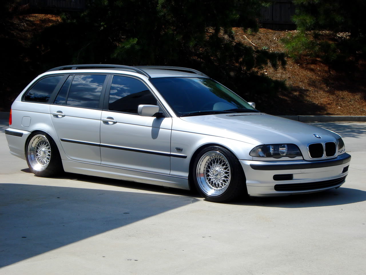 photo 3 BMW 330 custom wheels BBS RS 16x8.0, ET +11, tire size 195/50 R16. 16x9.0 ET+24 225/45 R16