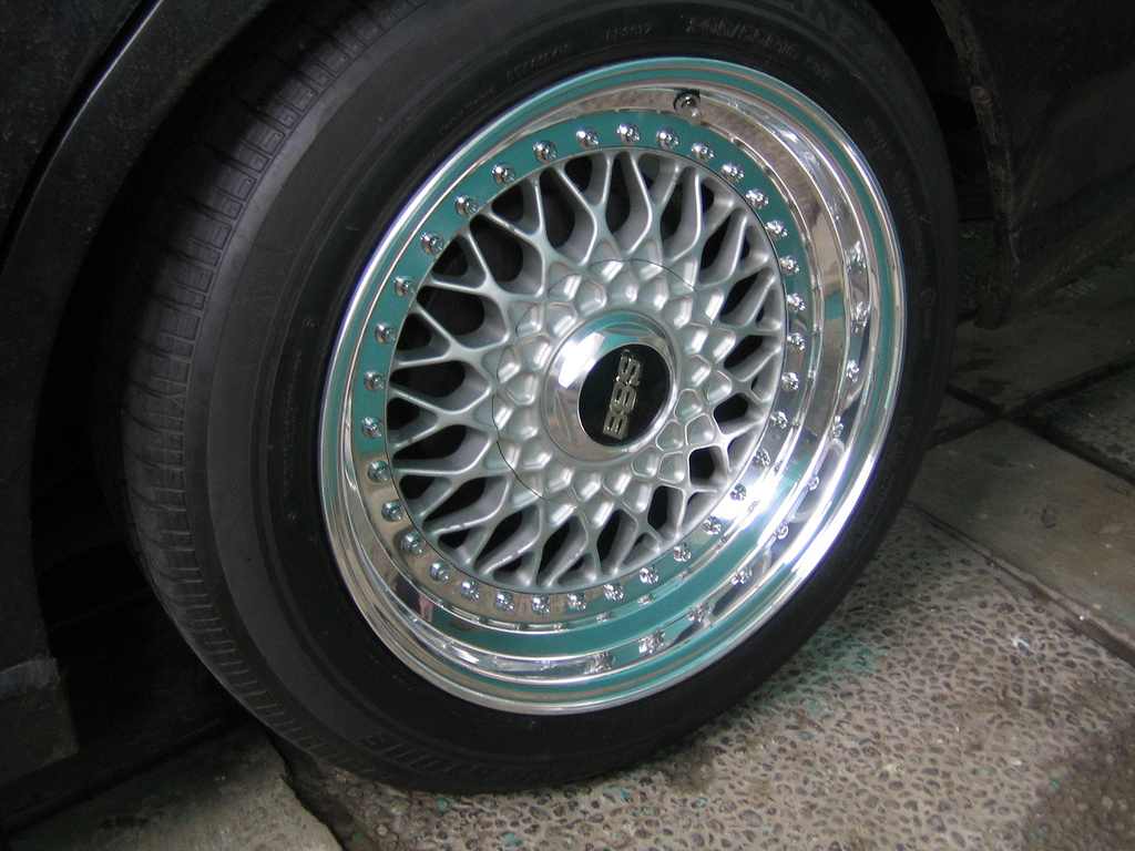 photo 2 Honda Civic custom wheels BBS RS 16x7.0, ET +33, tire size 205/55 R16. 16x8.5 ET+26 