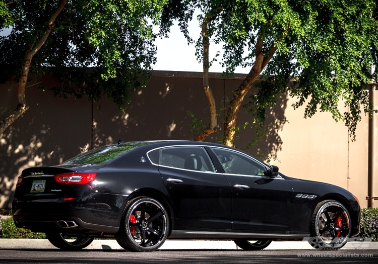 photo 1 Maserati Quattroporte custom wheels GFG Supremo D-2 22x, ET , tire size X R22. x ET 
