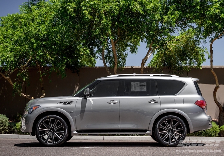 photo 1 Infiniti QX56 custom wheels Gianelle Santoneo 24x, ET , tire size X R24. x ET 