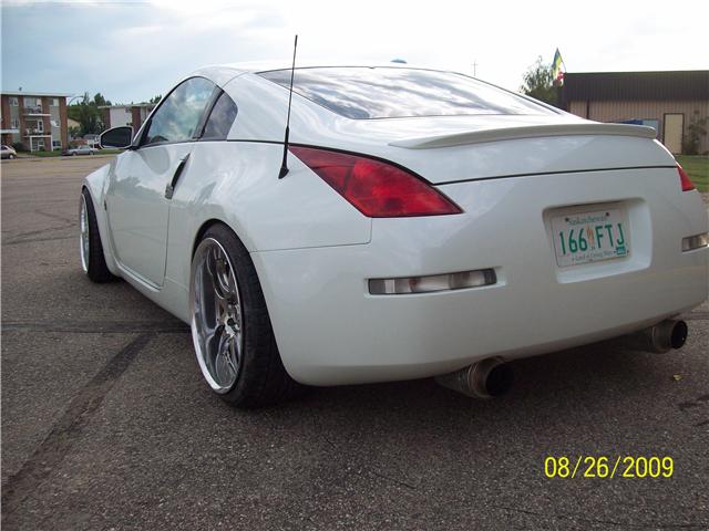 photo 2 Nissan 350Z custom wheels volk  19x10.5, ET +4, tire size 235/35 R19. 19x10.5 ET-11 