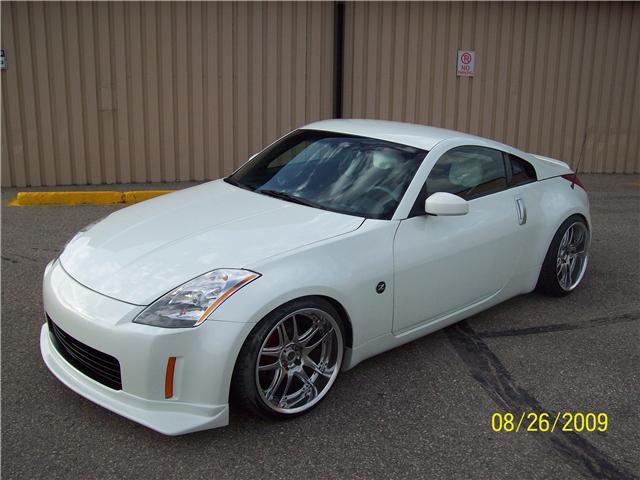 photo 4 Nissan 350Z custom wheels volk  19x10.5, ET +4, tire size 235/35 R19. 19x10.5 ET-11 