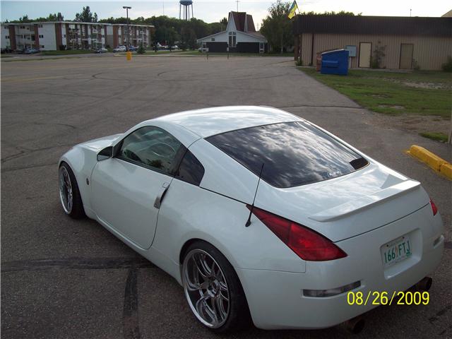 photo 5 Nissan 350Z custom wheels volk  19x10.5, ET +4, tire size 235/35 R19. 19x10.5 ET-11 
