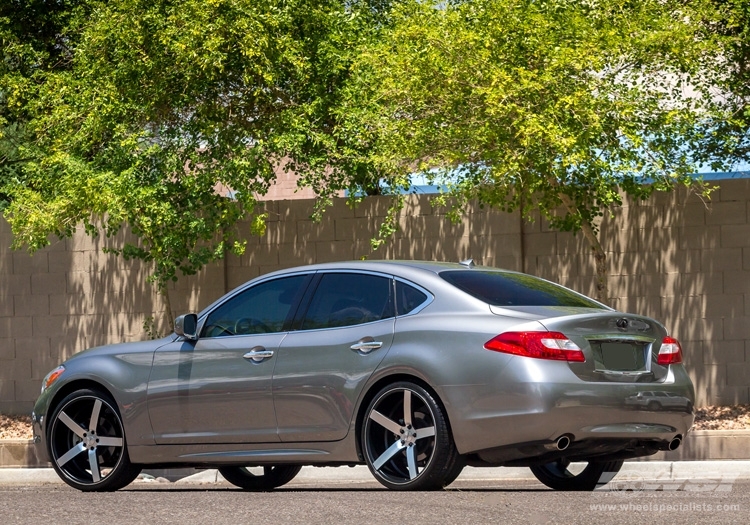 photo 1 Infiniti M37 custom wheels Vossen CV3 22x, ET , tire size X R22. x ET