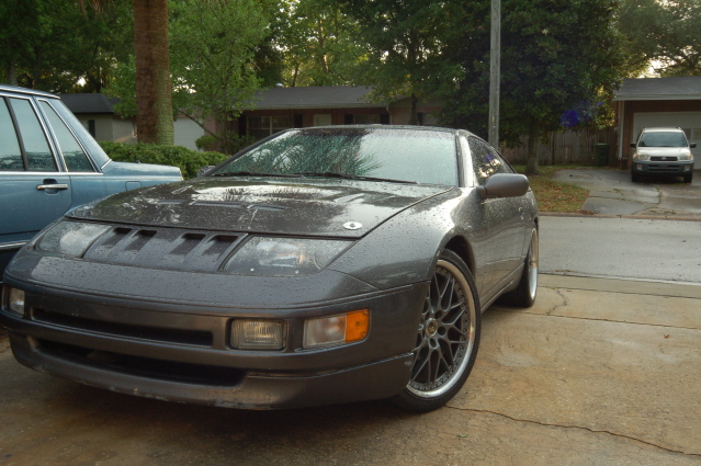photo 1 Nissan 300ZX 2-seat custom wheels Enkei Aegis 19x8.5, ET +44, tire size 245/35 R19. 19x9.5 ET+45 275/30 R19