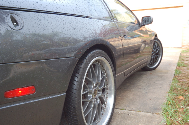 photo 2 Nissan 300ZX 2-seat custom wheels Enkei Aegis 19x8.5, ET +44, tire size 245/35 R19. 19x9.5 ET+45 275/30 R19