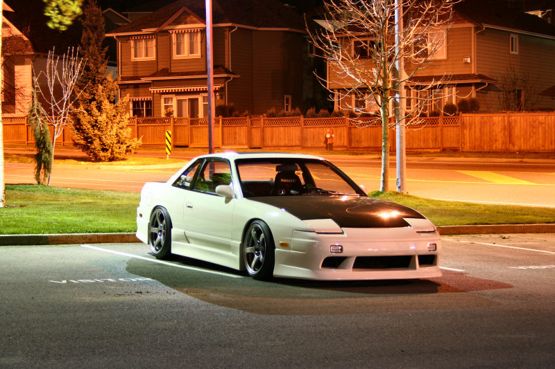 photo 2 Nissan S13 custom wheels Rays Engineering Gram Lights T57-RC 17x9.0, ET +9, tire size 215/40 R17. 18x9.5 ET+9 215/40 R18