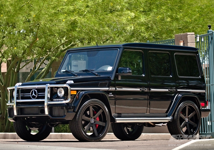 photo 1 Mercedes-Benz G-Class custom wheels Giovanna Verona 24x, ET , tire size X R24. x ET 