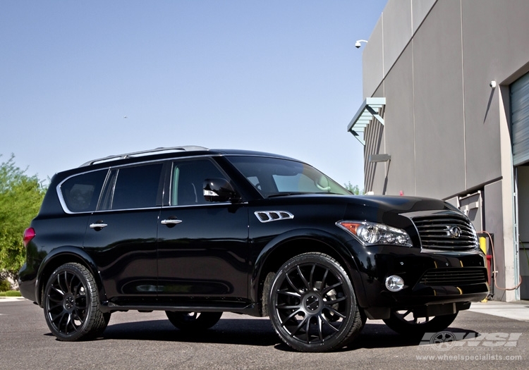 photo 1 Infiniti QX56 custom wheels Giovanna Siena 24x, ET , tire size X R24. x ET 