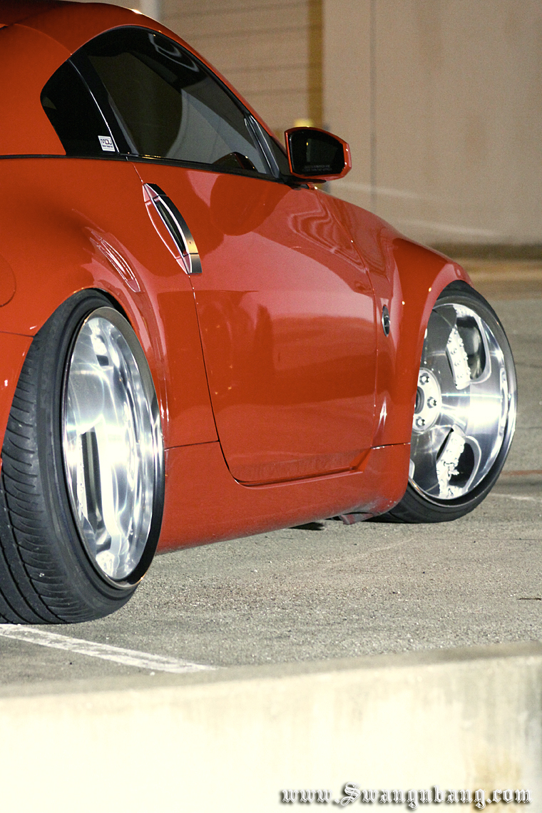photo 3 Nissan 350Z custom wheels Work Euroline DH 19x10.0, ET -9, tire size 225/35 R19. 19x11.0 ET-21 235/35 R19