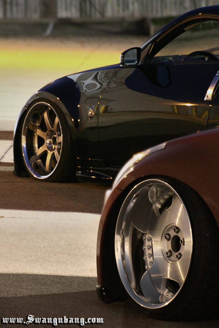 photo 5 Nissan 350Z custom wheels Work Euroline DH 19x10.0, ET -9, tire size 225/35 R19. 19x11.0 ET-21 235/35 R19