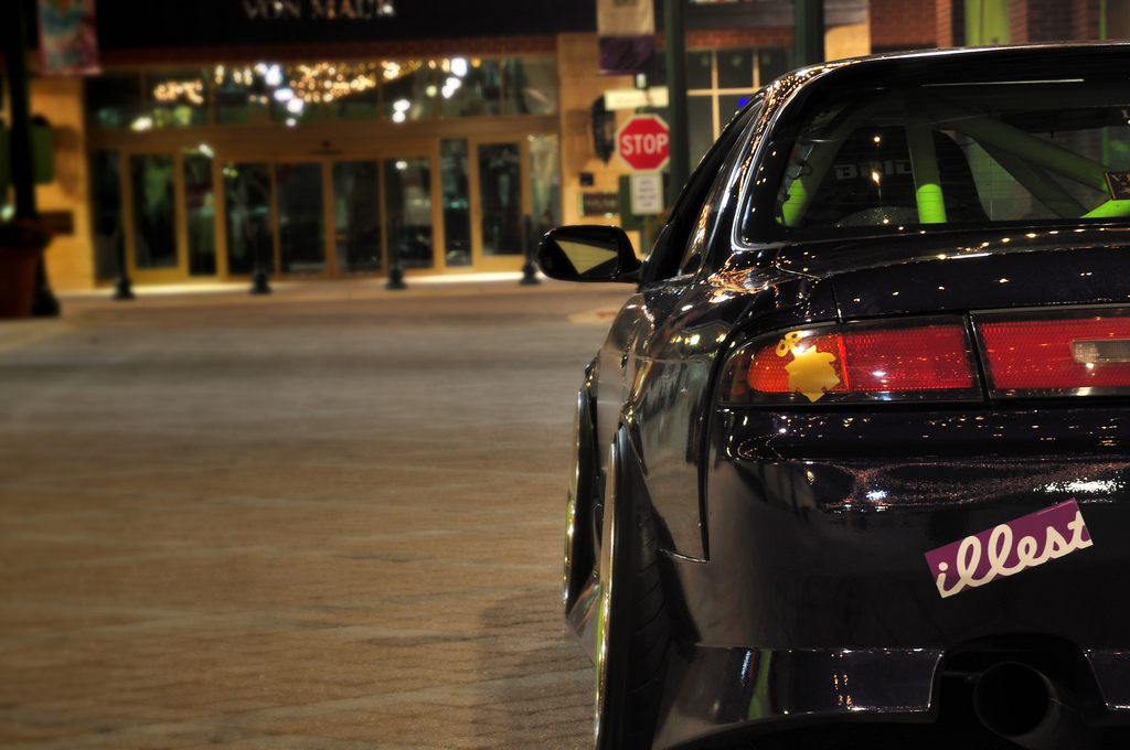 photo 6 Nissan S14 custom wheels 18x10.0, ET -5, tire size 235/40 R18. 18x11.5 ET-5 265/35 R18