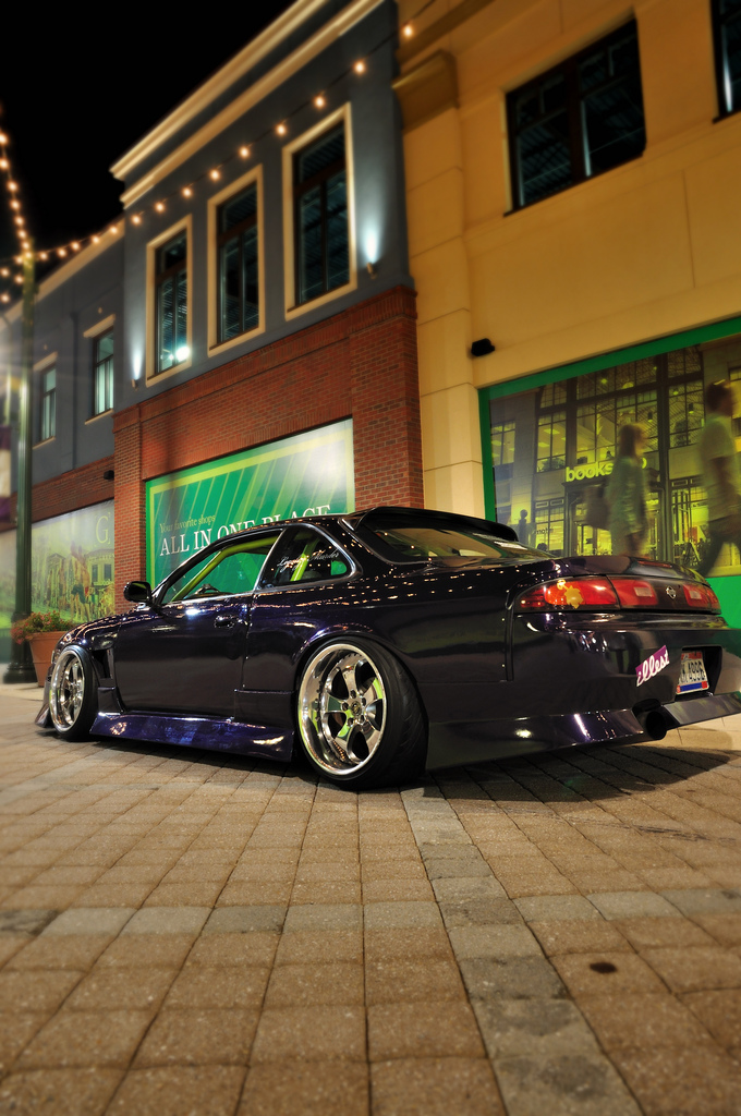photo 10 Nissan S14 custom wheels 18x10.0, ET -5, tire size 235/40 R18. 18x11.5 ET-5 265/35 R18