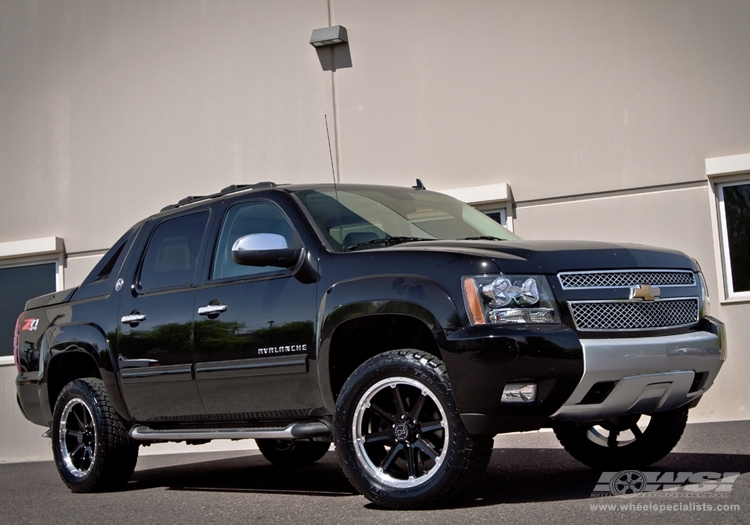 photo 1 Chevrolet Avalanche custom wheels Black Rhino Moab 20x, ET , tire size X R20. x ET