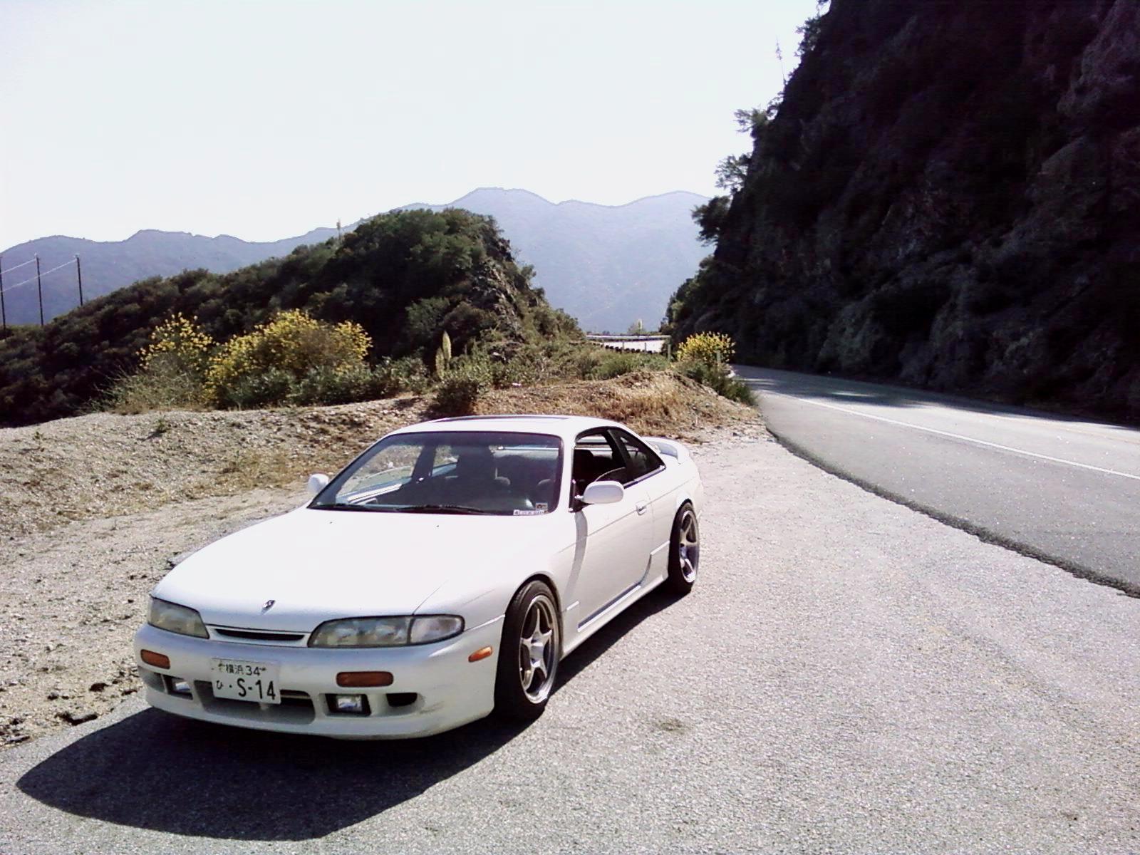 photo 2 Nissan S14 custom wheels 5 Zigen FN01r-C 17x9.0, ET +15, tire size 235/45 R17. 17x10.0 ET+12 255/40 R17