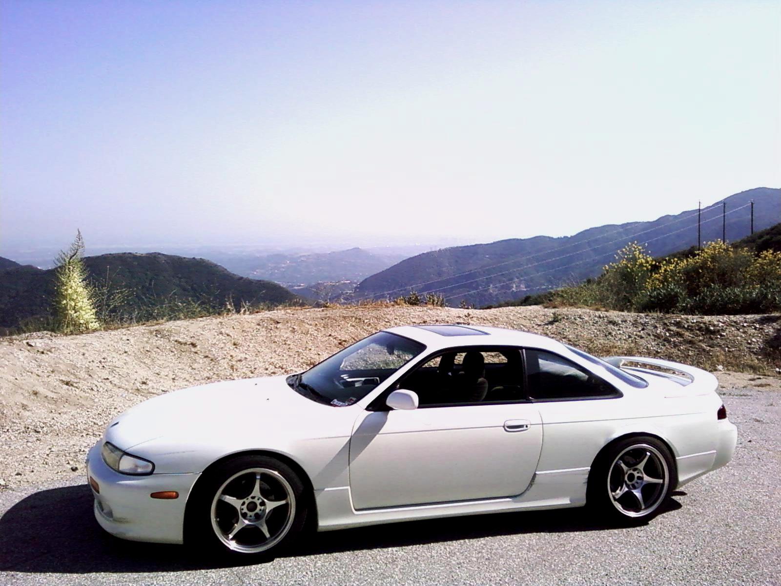 photo 3 Nissan S14 custom wheels 5 Zigen FN01r-C 17x9.0, ET +15, tire size 235/45 R17. 17x10.0 ET+12 255/40 R17