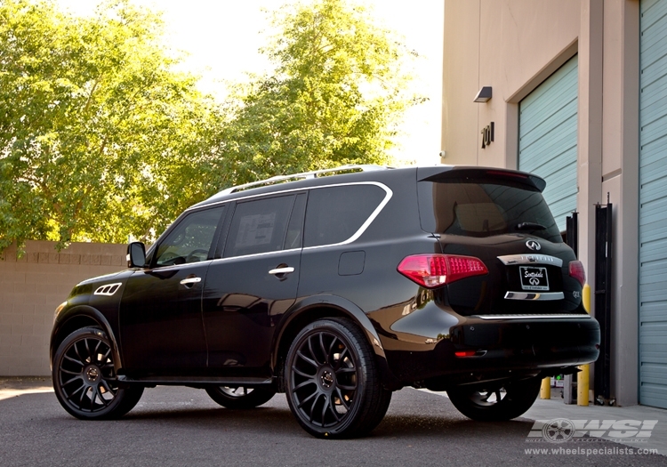 photo 1 Infiniti QX56 custom wheels Giovanna Siena 24x, ET , tire size X R24. x ET 