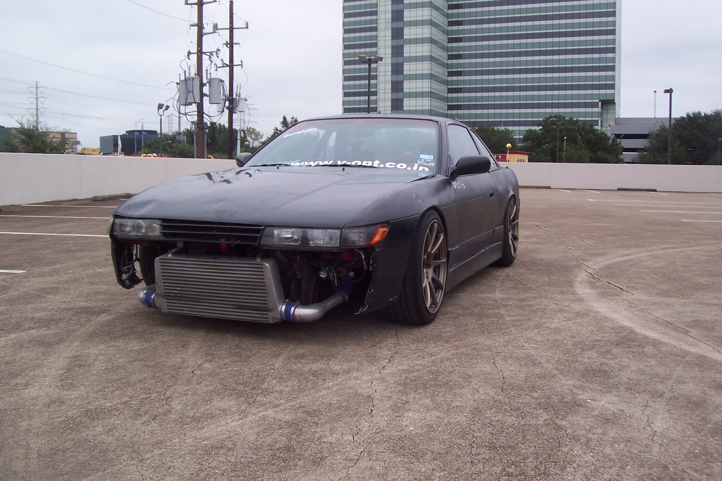 photo 1 Nissan S13 custom wheels Wedsport SA70 18x9.0, ET +20, tire size 235/40 R18. 18x10.0 ET+18 245/45 R18
