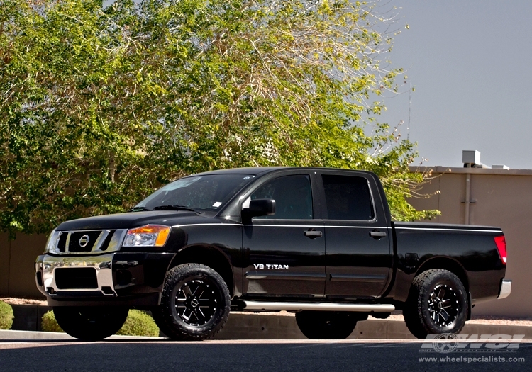 photo 1 Nissan Titan custom wheels Hostile Moab-5 17x, ET , tire size X R17. x ET 