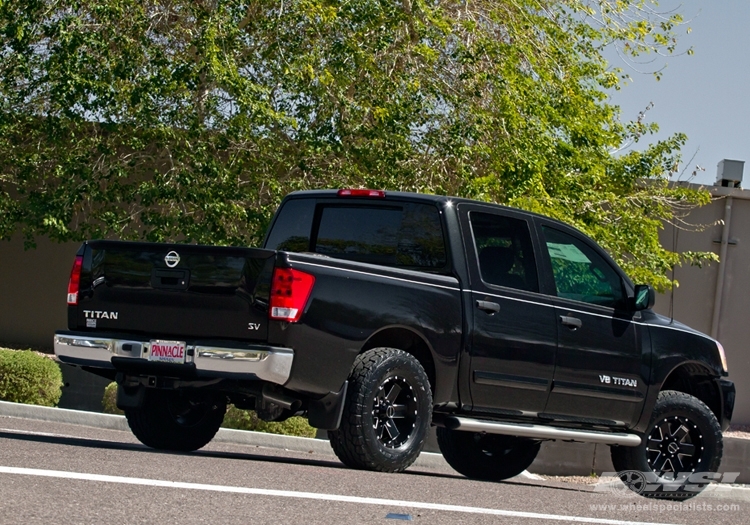 photo 2 Nissan Titan custom wheels Hostile Moab-5 17x, ET , tire size X R17. x ET 
