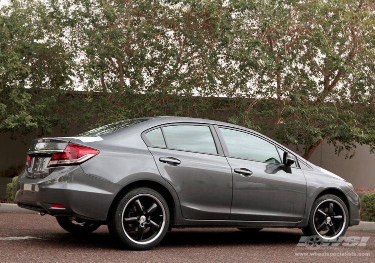photo 1 Honda Civic custom wheels TSW Stowe 17x, ET , tire size X R17. x ET 
