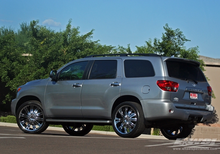 photo 1 Toyota Sequoia custom wheels 2Crave No.07 24x, ET , tire size X R24. x ET 