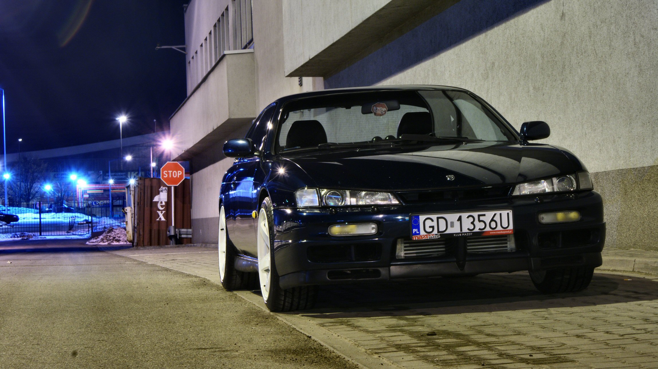 photo 2 Nissan S14 custom wheels Rota P45R 18x9.5, ET +25, tire size 235/40 R18. 18x9.5 ET+30 255/35 R18
