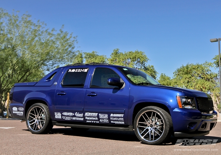 photo 1 Chevrolet Avalanche 1500 custom wheels Giovanna Yerevan 24x, ET , tire size X R24. x ET 