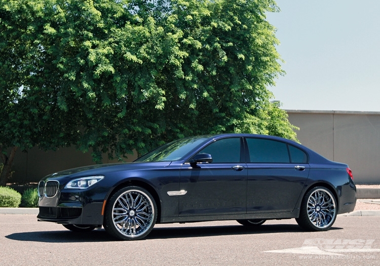 photo 1 BMW 740 custom wheels Asanti AF-147 22x, ET , tire size X R22. x ET 