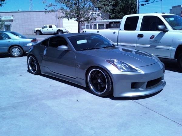 photo 1 Nissan 350Z custom wheels AME Shallen cx 19x10.0, ET 0, tire size 245/35 R19. 19x11.0 ET-5 275/30 R19