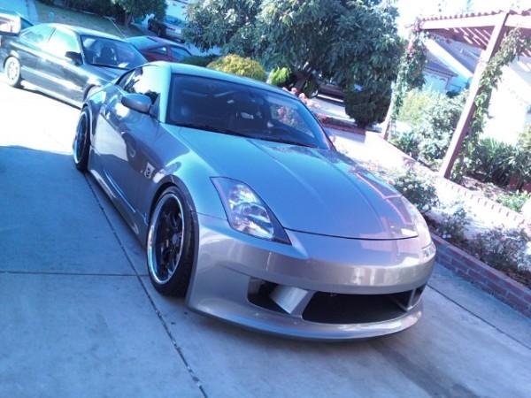 photo 2 Nissan 350Z custom wheels AME Shallen cx 19x10.0, ET 0, tire size 245/35 R19. 19x11.0 ET-5 275/30 R19