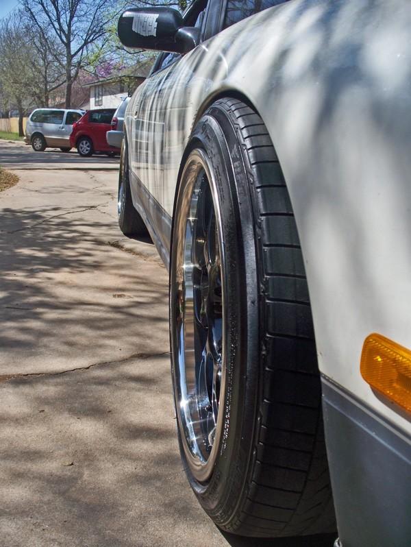 photo 8 Nissan S13 custom wheels XXR 006 17x9.0, ET +20, tire size 225/45 R17. x ET 235/45 R