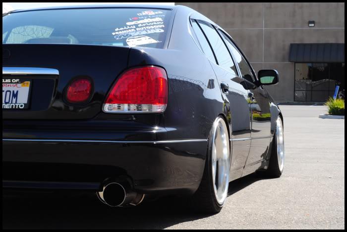 photo 1 Lexus GS 400 custom wheels Riverside Alstadts 19x8.5, ET +14, tire size 225/35 R19. 19x9.5 ET+13 235/35 R19