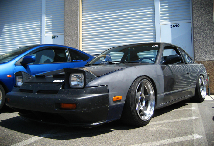 photo 2 Nissan S13 custom wheels   17x9.0, ET +10, tire size 215/45 R17. 17x9.0 ET0 