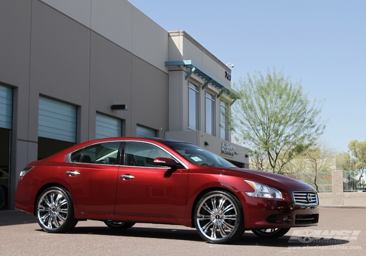 photo 1 Nissan Maxima custom wheels MKW Avenue A601 22x, ET , tire size X R22. x ET 