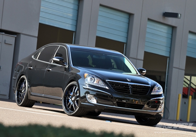 photo 2 Hyundai Equus custom wheels Duior DF-311 22x, ET , tire size X R22. x ET 