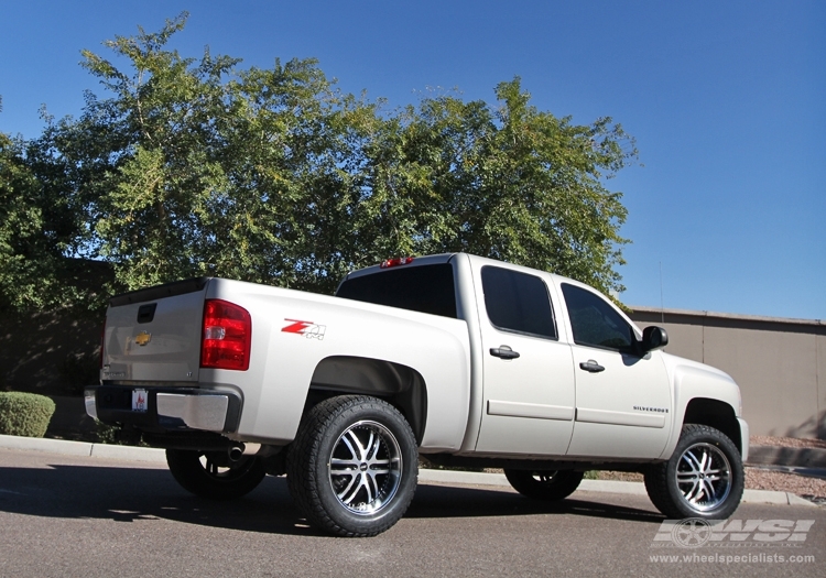 photo 1 Chevrolet Silverado 1500 custom wheels Avenue A607 20x, ET , tire size X R20. x ET 
