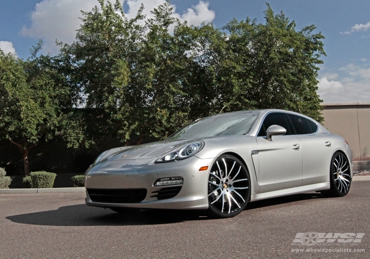 photo 1 Porsche Panamera custom wheels Giovanna Kilis 22x, ET , tire size X R22. x ET