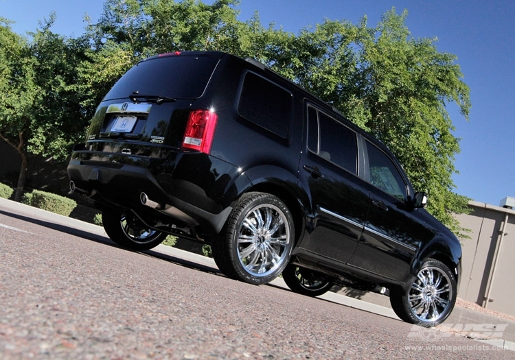 photo 1 Honda Pilot custom wheels MKW Avenue A601 22x, ET , tire size X R22. x ET 