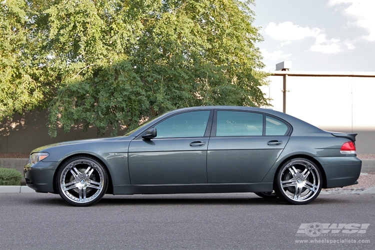 photo 1 BMW 750 custom wheels MKW M105 22x, ET , tire size X R22. x ET 