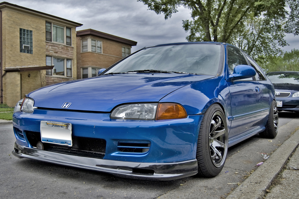 photo 4 Honda Civic custom wheels   15x8.0, ET 0, tire size 195/50 R15. x ET 