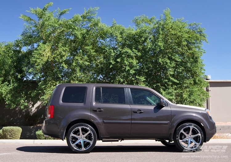 photo 1 Honda Pilot custom wheels Giovanna Dalar-6V 22x, ET , tire size X R22. x ET 