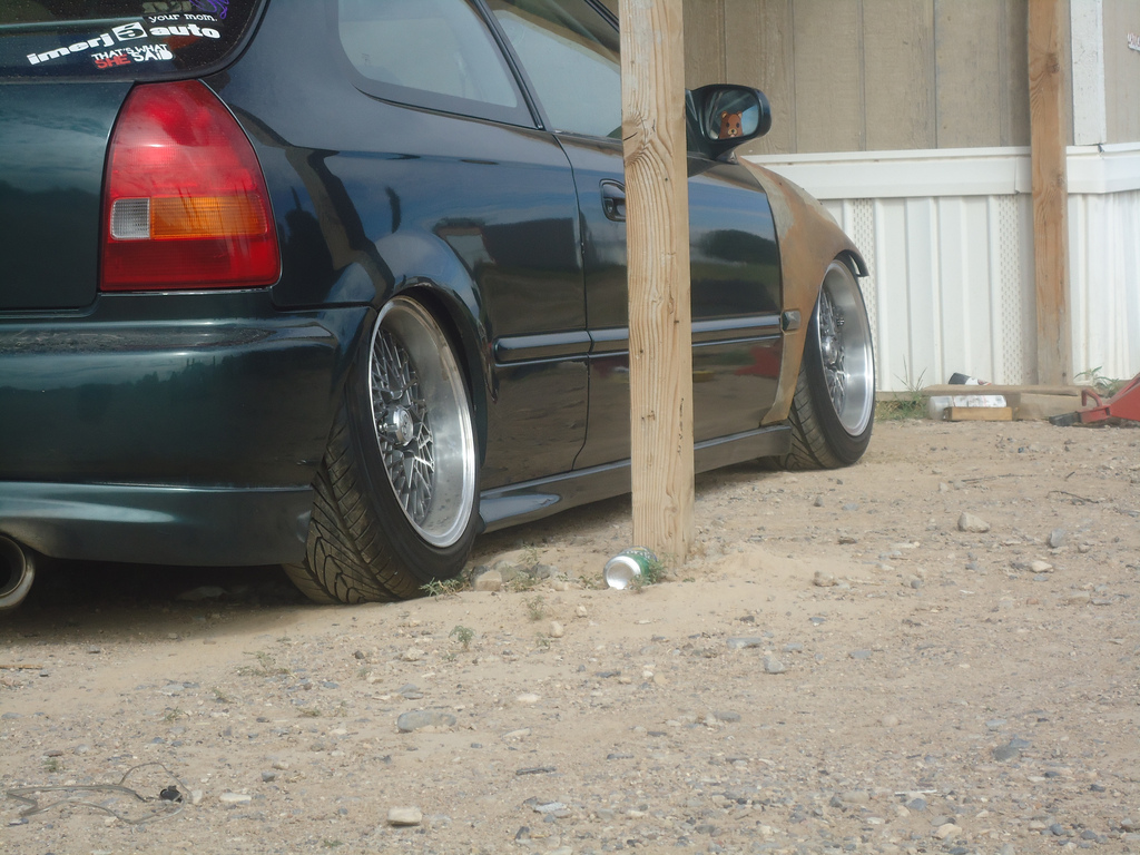 photo 8 Honda Civic custom wheels ogs meshed 15x8.0, ET +17, tire size 195/50 R15. x ET 