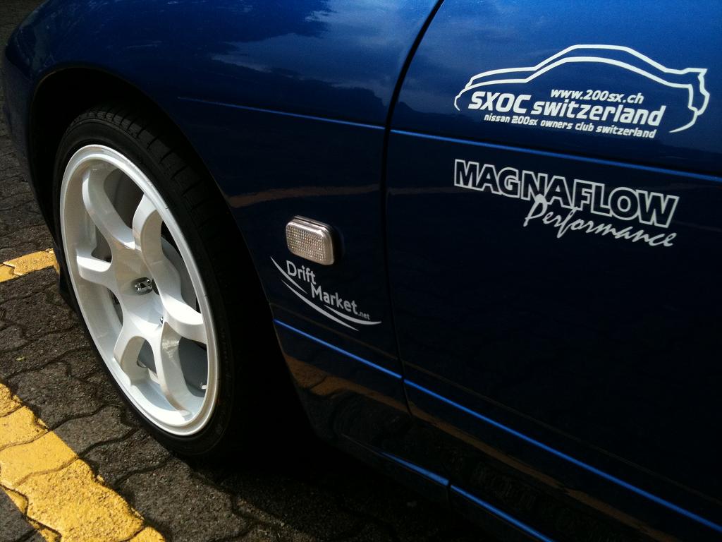 photo 2 Nissan S13 custom wheels Rota Boost 17x8.0, ET +35, tire size 225/35 R17. x ET 