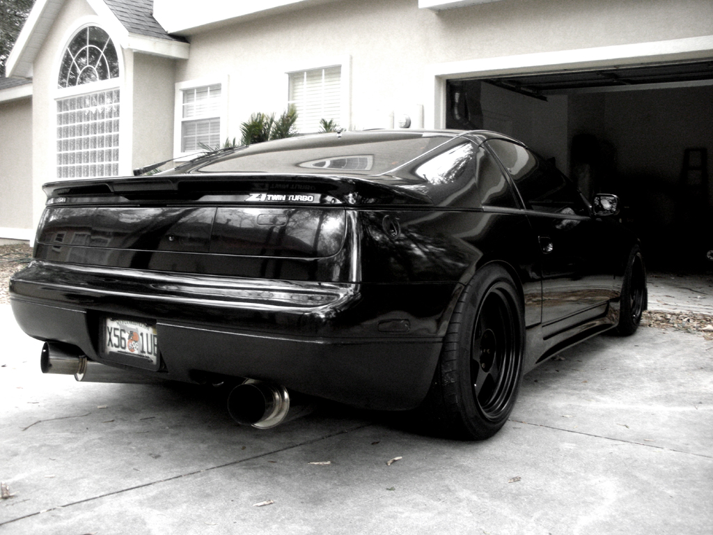 photo 2 Nissan 300ZX 2-seat custom wheels desmond regamaster 17x9.5, ET +18, tire size 235/45 R17. 18x10.5 ET+18 255/40 R18