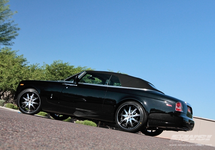 photo 1 Rolls-Royce Phantom Drophead Coupe custom wheels Lexani LX-9 24x, ET , tire size X R24. x ET