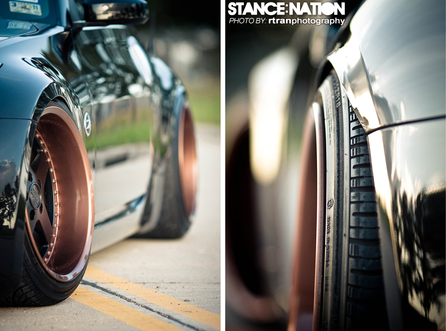 photo 4 Nissan 350Z custom wheels Work Equips 18x10.0, ET -3, tire size 225/40 R18. 18x12.0 ET-3 275/35 R18