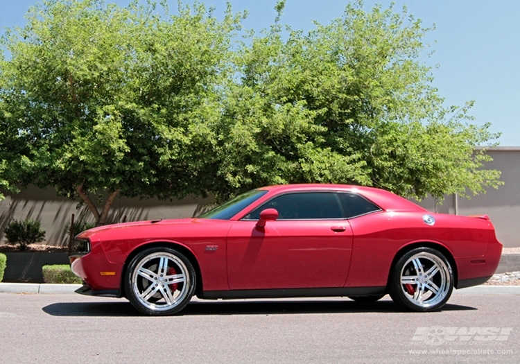 photo 1 Dodge Challenger custom wheels Vossen VVS-078 22x, ET , tire size X R22. x ET 